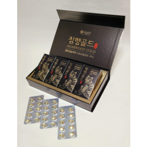 오리진 침향골드 베트남 침향오일 농축액 500mg 30캡슐 4박스(4개월분) [원산지:베트남]